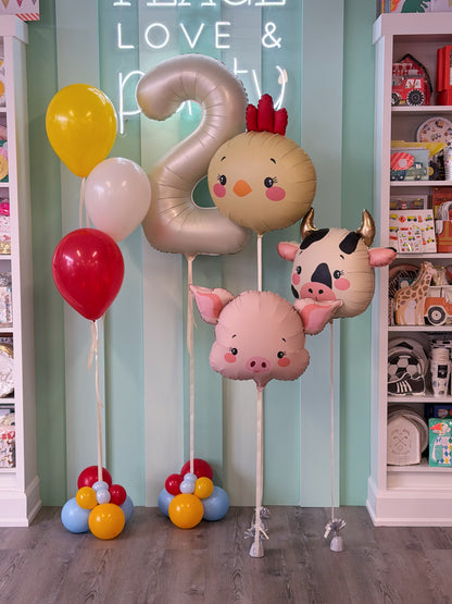 FARM ANIMAL BALLOON PACKAGE