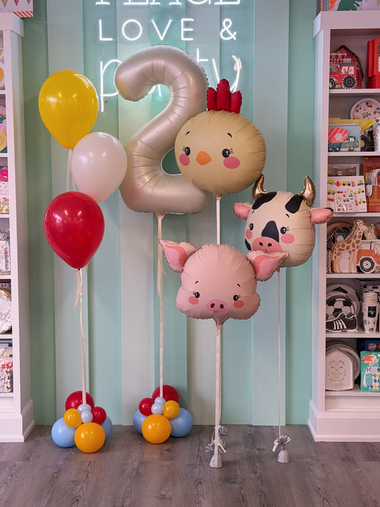 FARM ANIMAL BALLOON PACKAGE