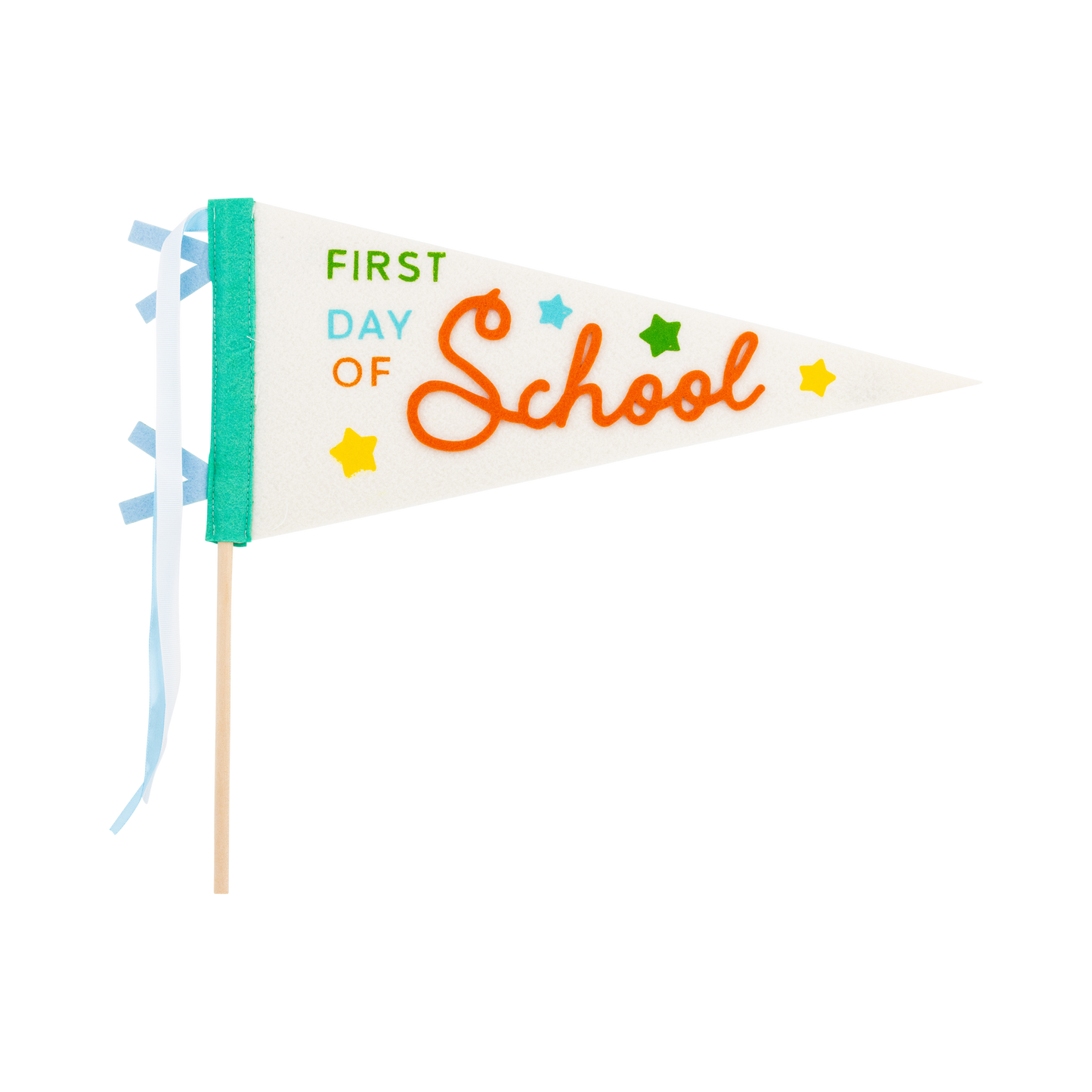 FIRST DAY OF SCHOOL FELT PENNANT