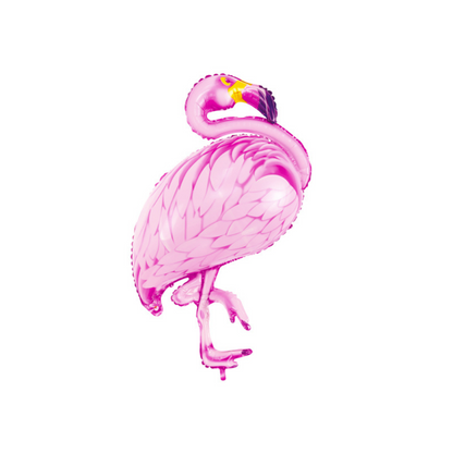 flamingo shaped foil balloon
