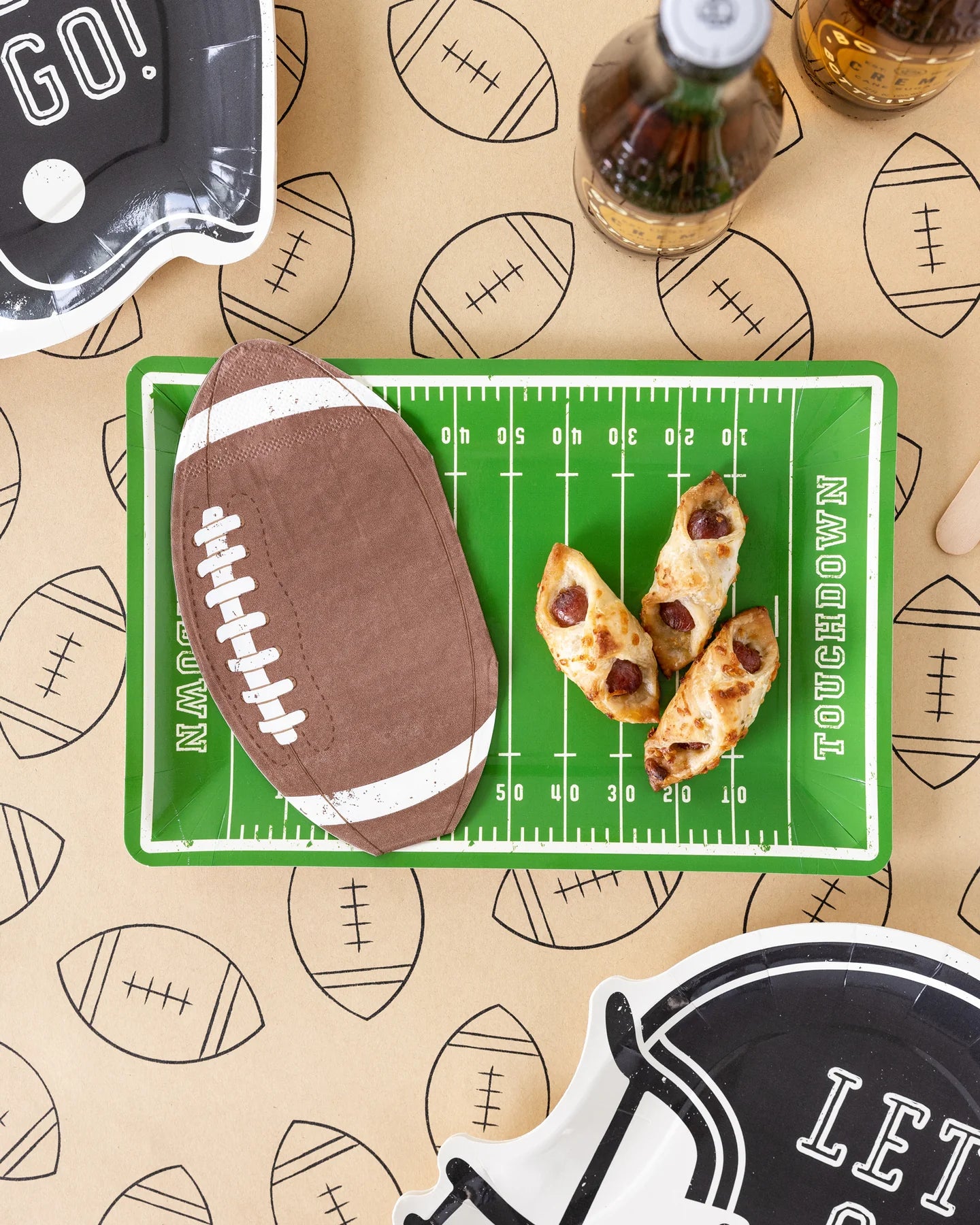 football themed party supplies perfect for super bowl celebrations