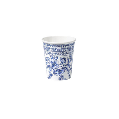 FRENCH TOILE PAPER CUPS