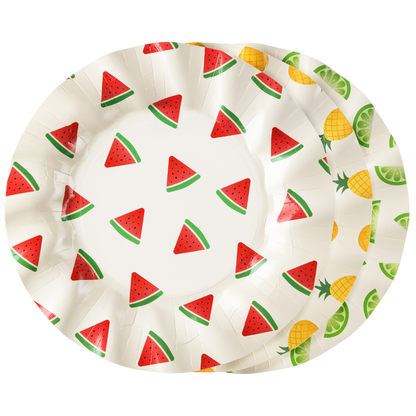 Fruit themed paper party plates available in Toronto and shipping across Canada