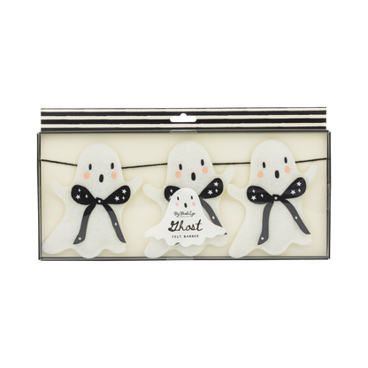 GHOST FELT HALLOWEEN BANNER