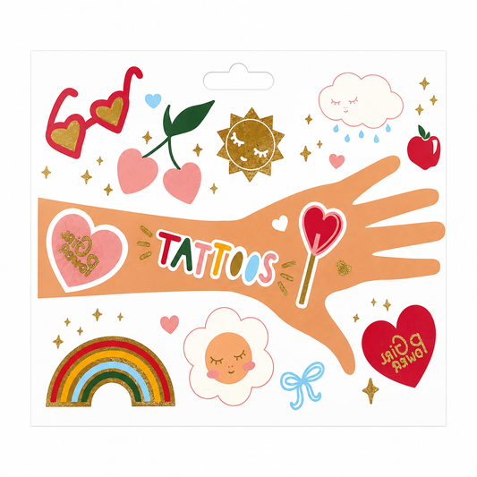 DAISY TEMPORARY TATTOO PACK