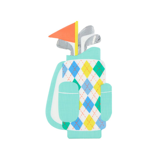 GOLF BAG SHAPED NAPKINS BY MERI MERI