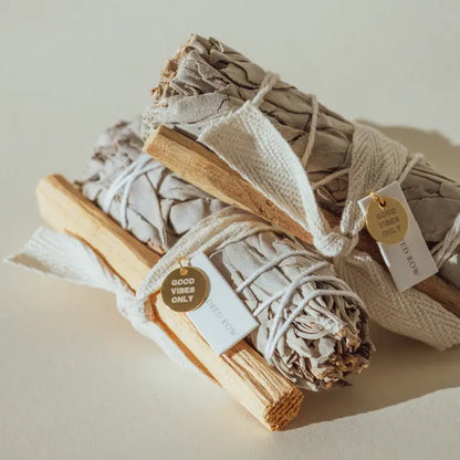 good vibes only white sage bundle