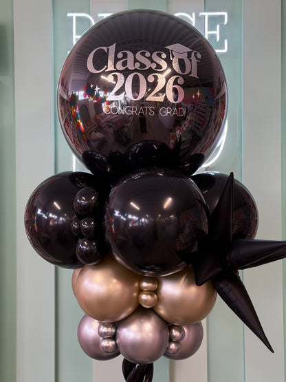 CUSTOM GRADUATION BALLOON TOWER