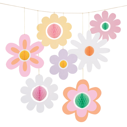 GROOVY FLOWER HANGING DECORATION