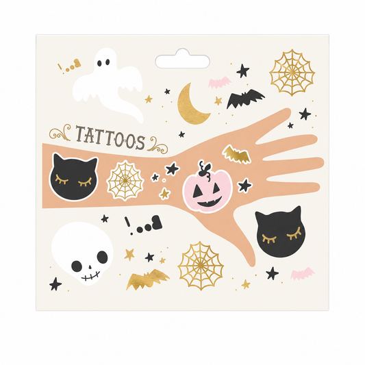 HALLOWEEN ICONS TEMPORARY TATTOOS