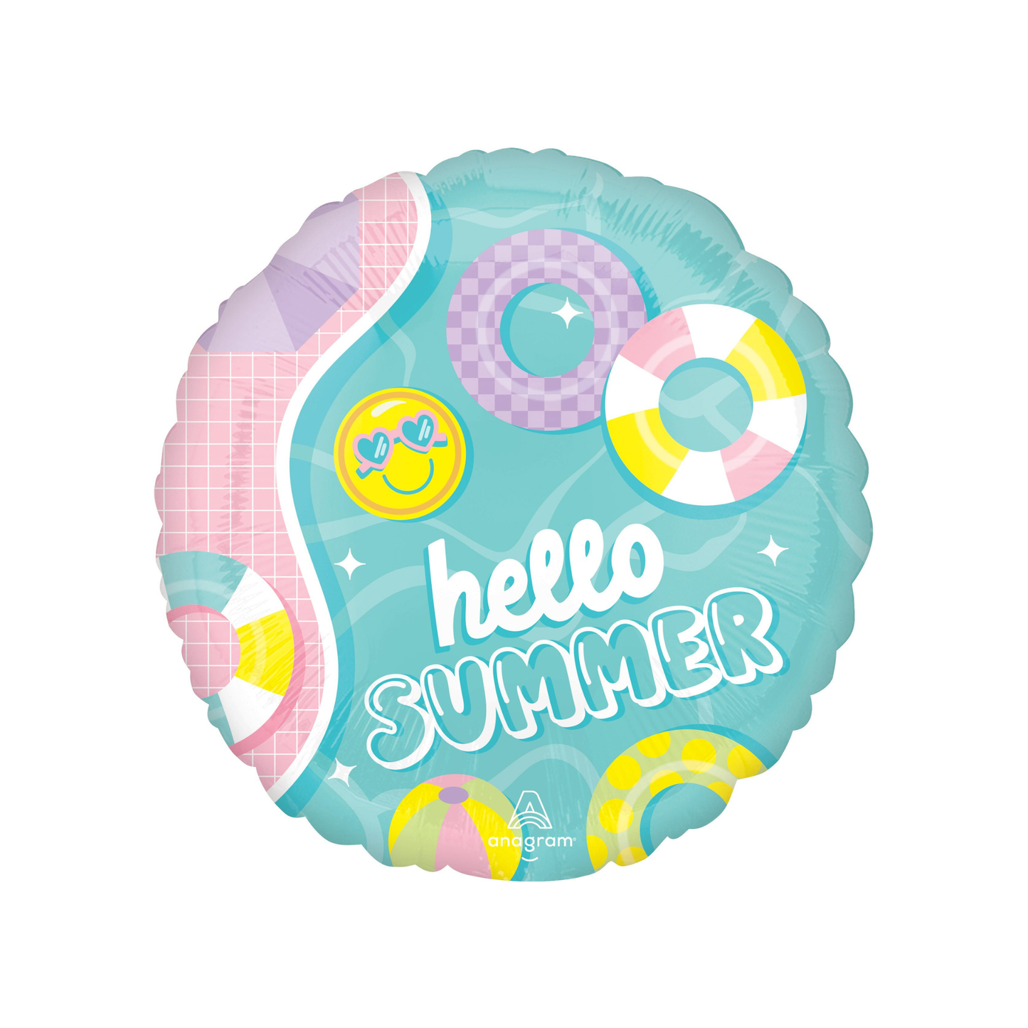 HELLO SUMMER STANDARD FOIL BALLOON