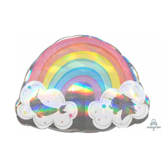MAGICAL RAINBOW FOIL BALLOON