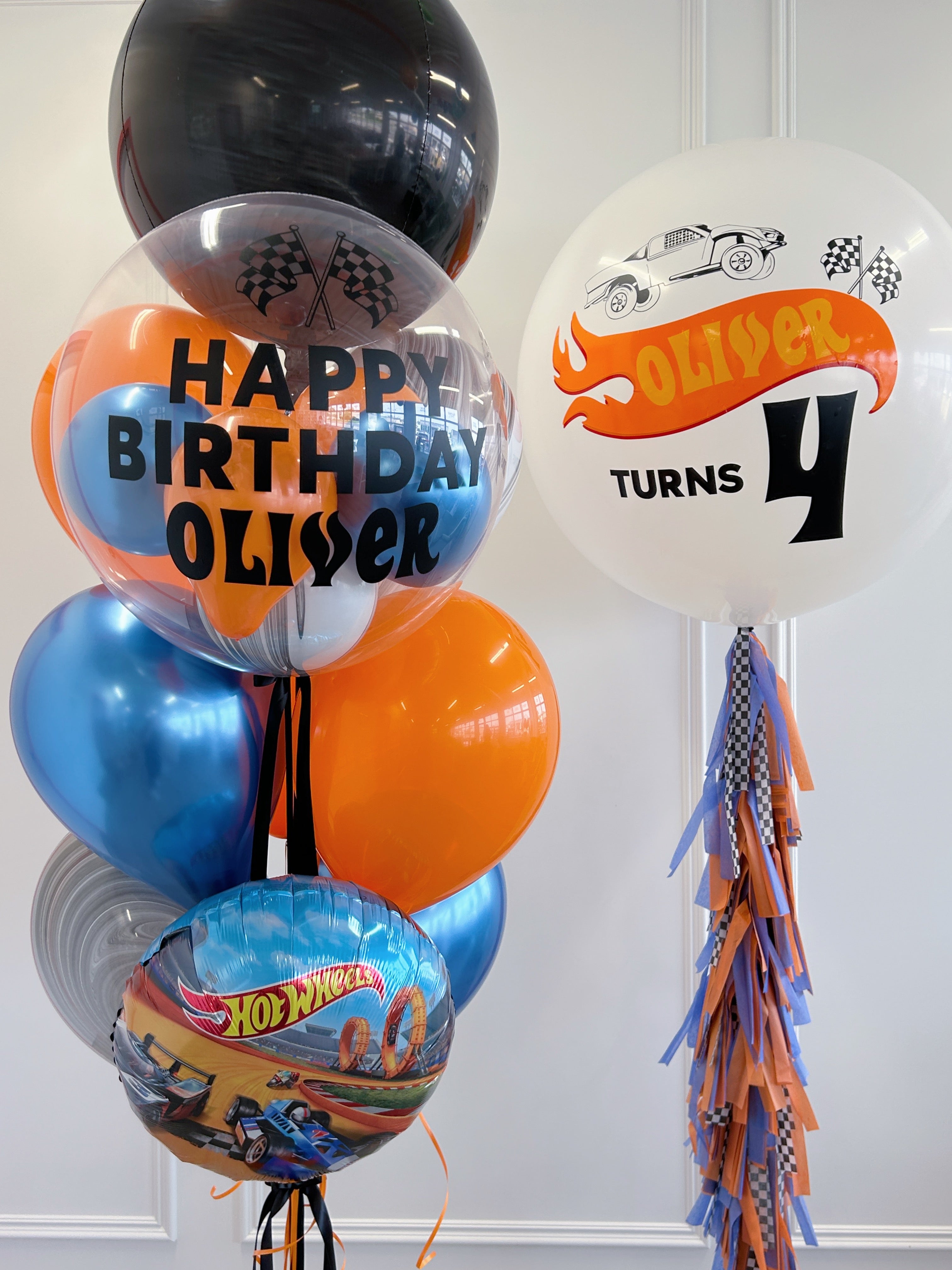 Hot wheels balloons shop