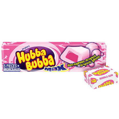 hubba bubba bubble gum in package