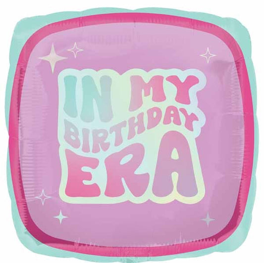 'IN MY BIRTHDAY ERA' FOIL BALLOON