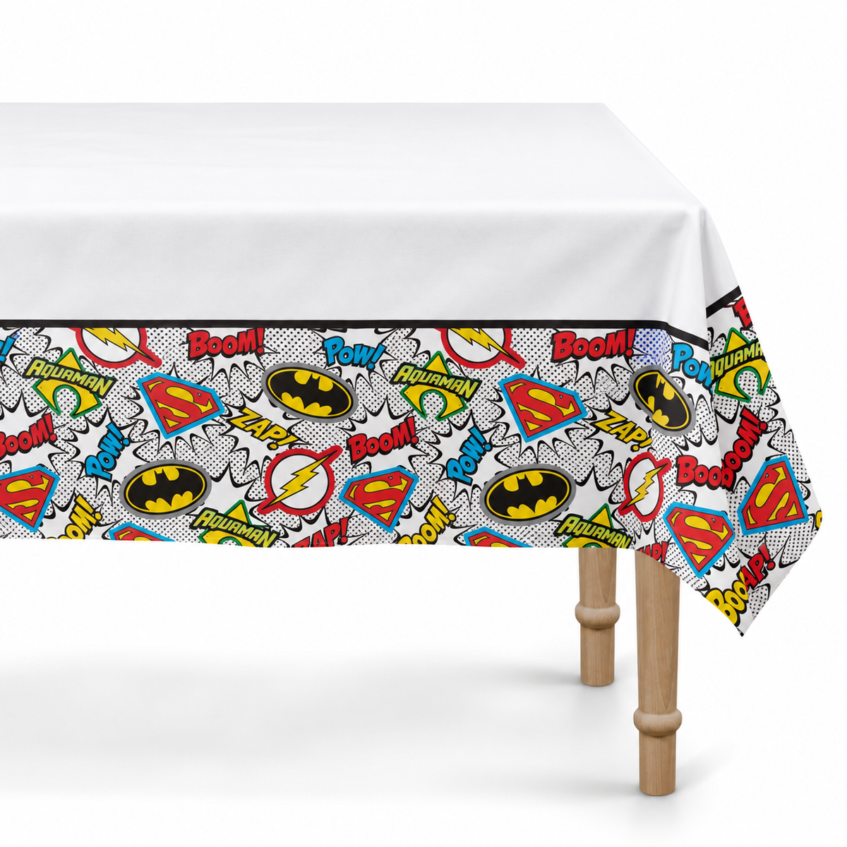 JUSTICE LEAGUE TABLE COVER