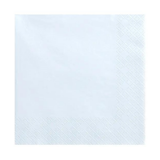 light sky blue napkin
