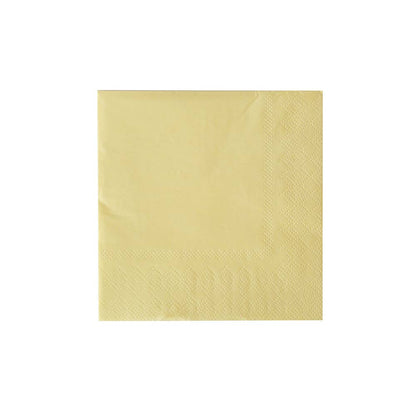 Lemon cocktail napkins (20-pack) with citrus print, perfect for summer parties in Toronto.