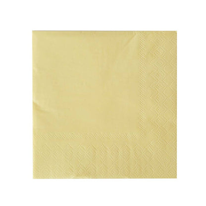 Lemon large napkins (16-pack) with citrus print, perfect for party table decor in Toronto.
