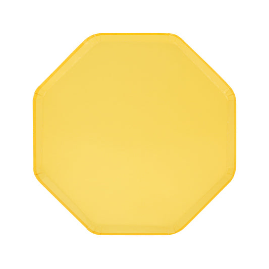 lemon sherbet side plates by meri meri
