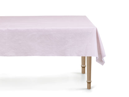 soft lilac disposable rectangular tablecloth 