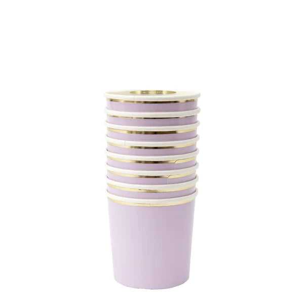lilac mini cups