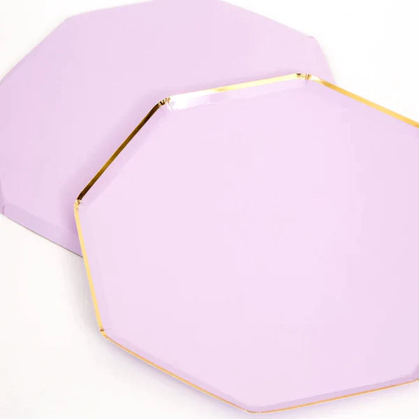 lilac side plate