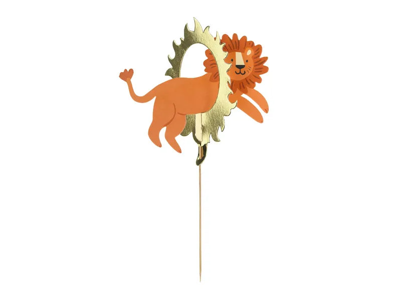 lion cake tipper 7 inches 