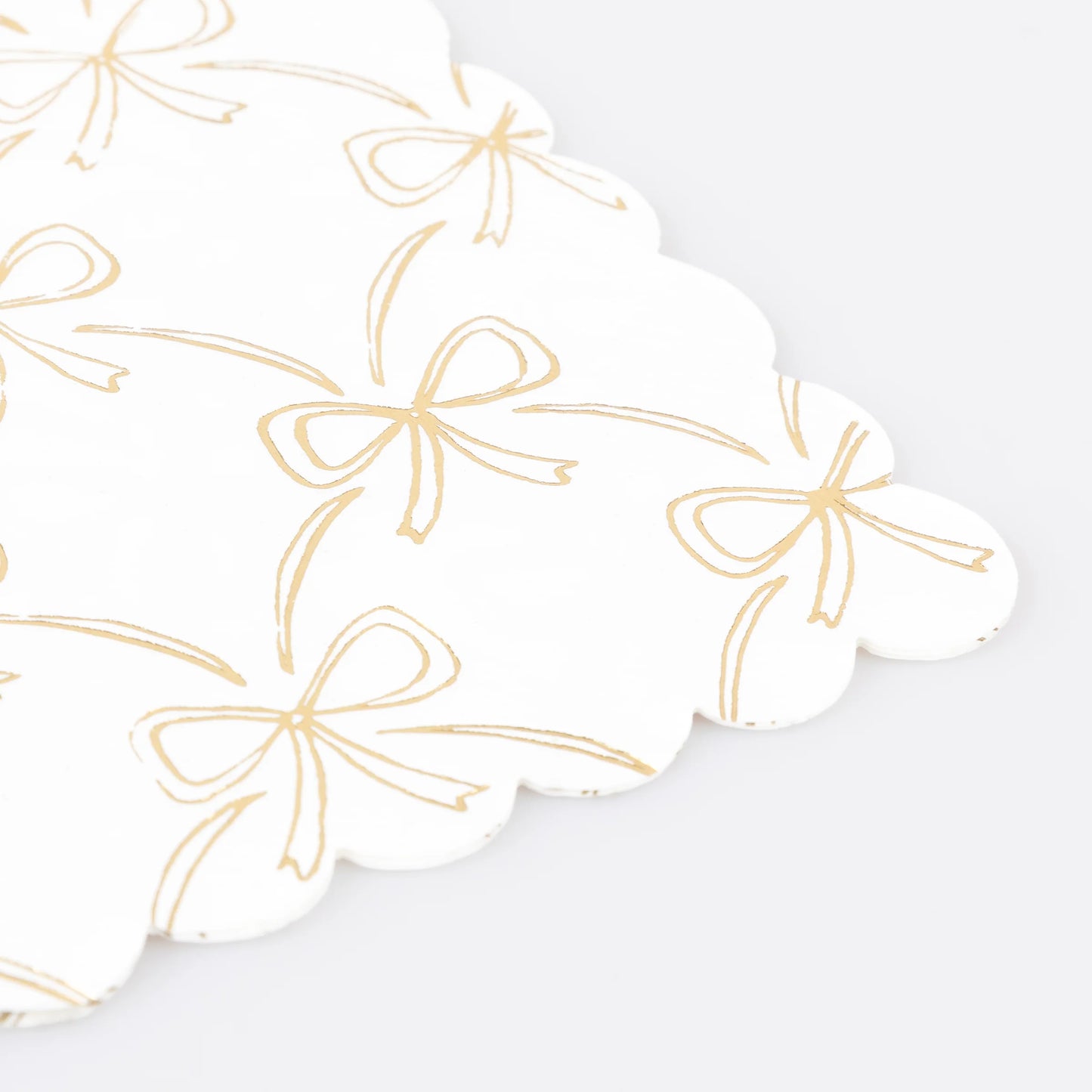 GOLD BOW SMALL NAPKINS BY MERI MERI