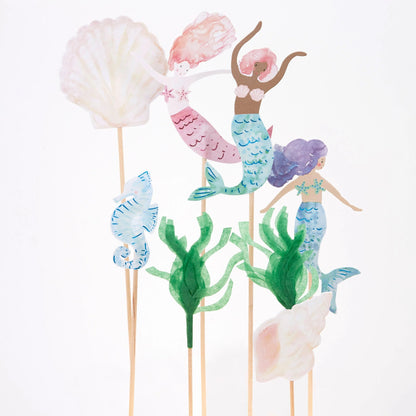 MERMAID CAKE TOPPERS BY MERI MERI
