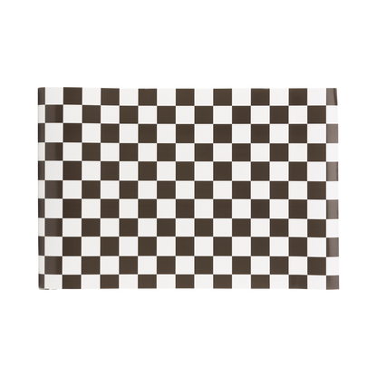 miles per hour checkered flag table runner 12 x 120 inches