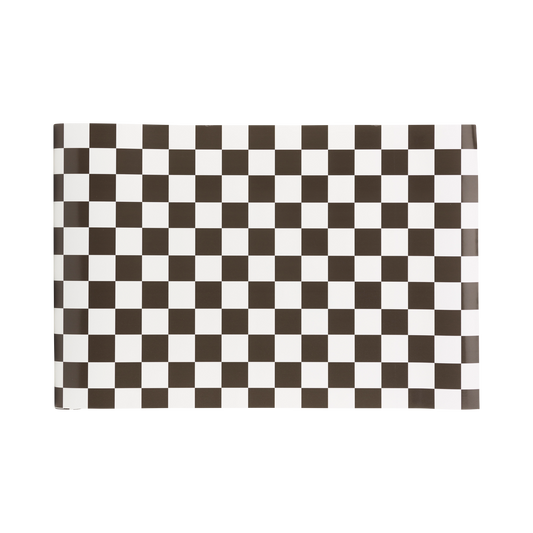 miles per hour checkered flag table runner 12 x 120 inches