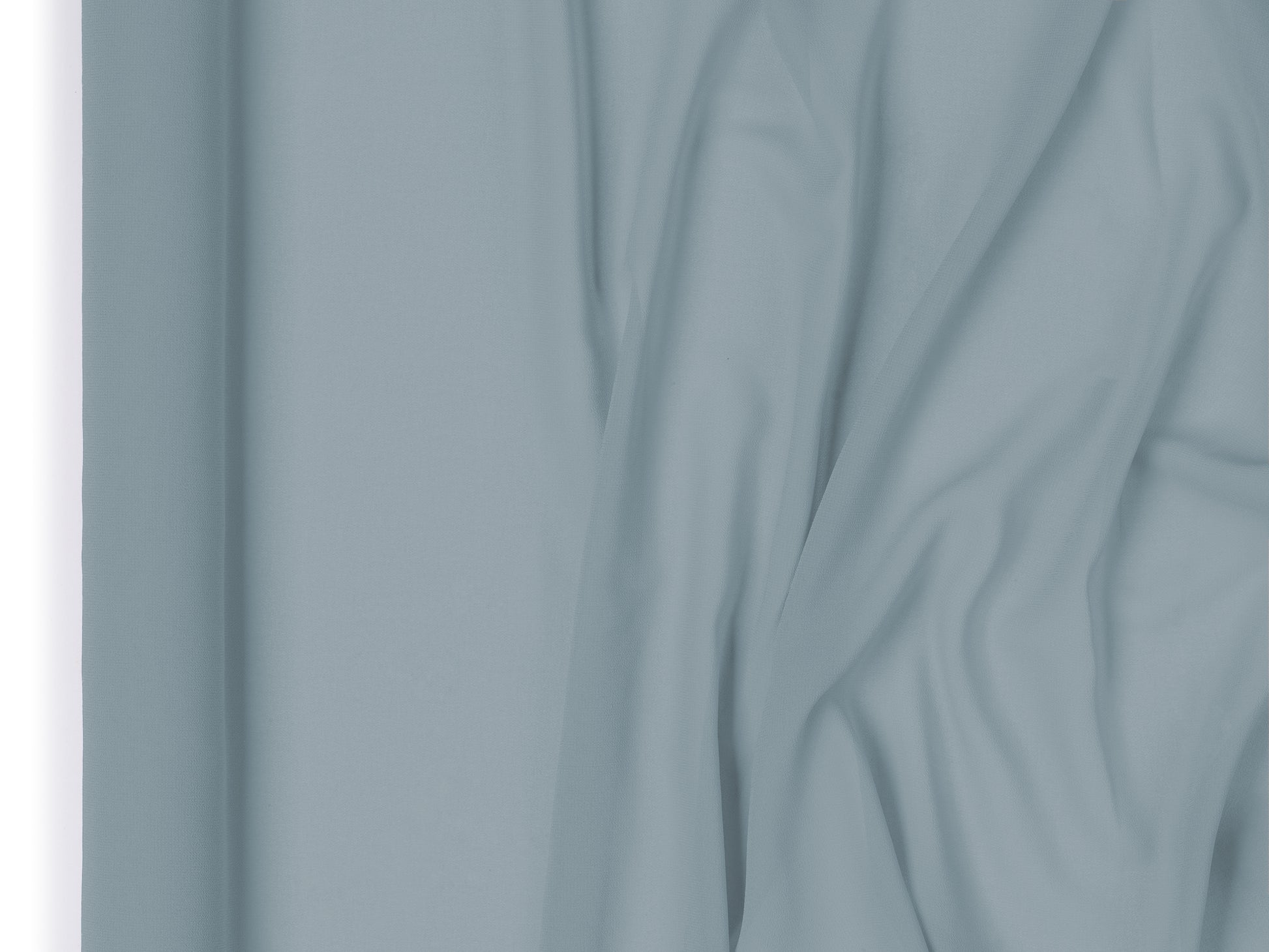 misty blue chiffon table runner 