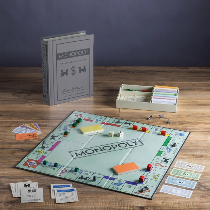 MONOPOLY VINTAGE BOOKSHELF EDITION