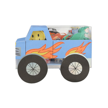 monster truck cup cake kit packaging by Meri Meri 