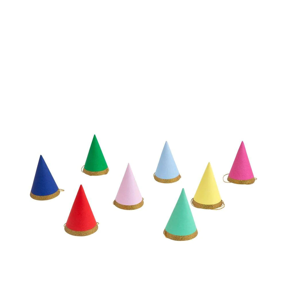 Multicolour Mini MULTICOLOUR MINI PARTY HATS BY MERI MERI – CONFETTIMYPARTY