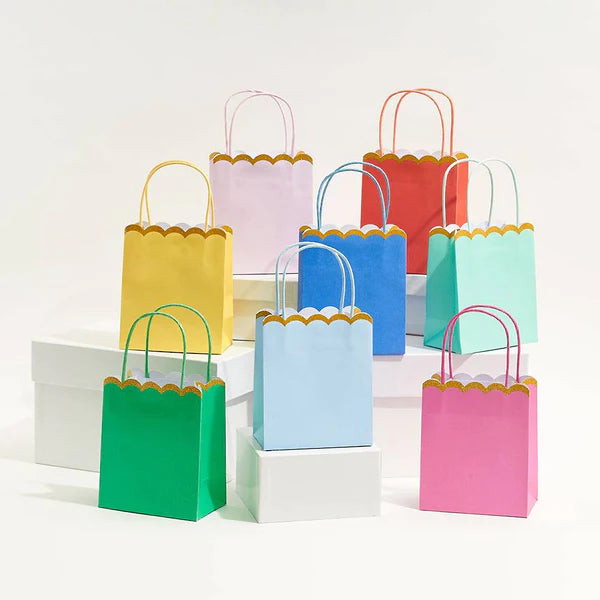 multicolour party bags by meri meri
