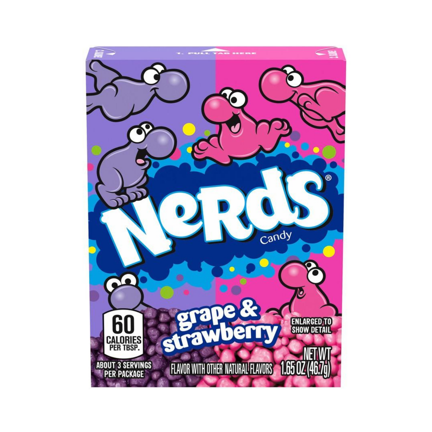 nerds candy in box