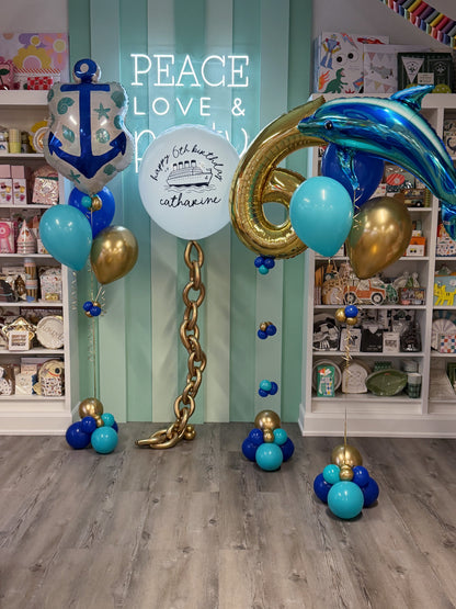 AHOY BIRTHDAY BALLOON BUNDLE