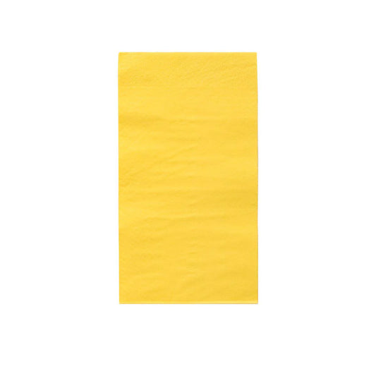 bright yellow dinner napkins by oh happy day