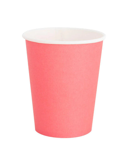 OH HAPPY DAY CORAL PAPER CUPS