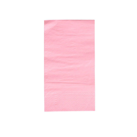 pink dinner napkin