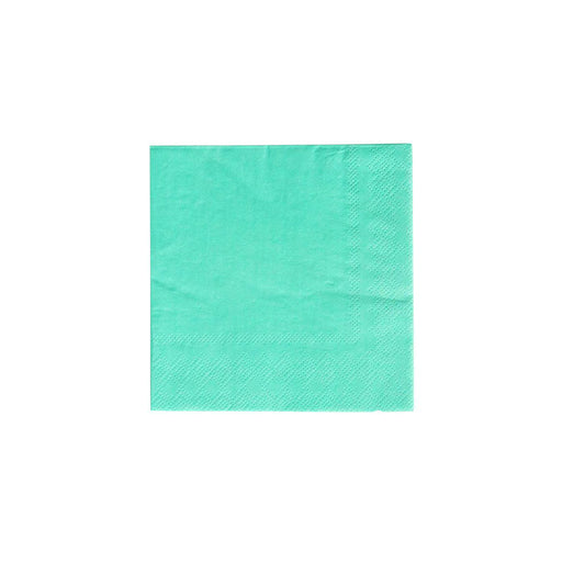 OH HAPPY DAY TEAL COCKTAIL NAPKINS