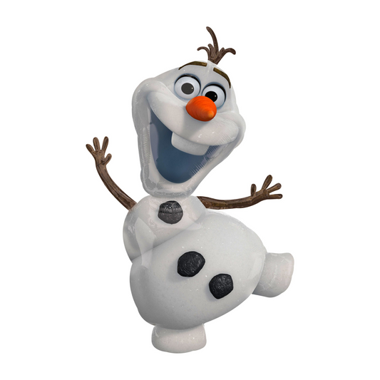 snowman Olaf foil balloon