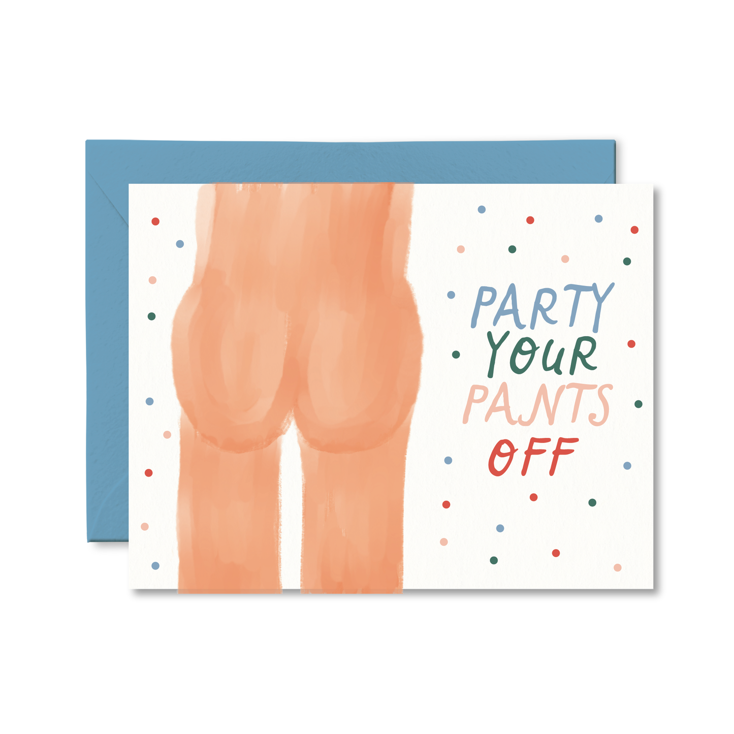 Funny birthday greeting card with playful artwork available in Toronto and shipping across Canada.