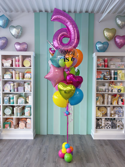 UNICORN BIRTHDAY BALLOON BUNDLE