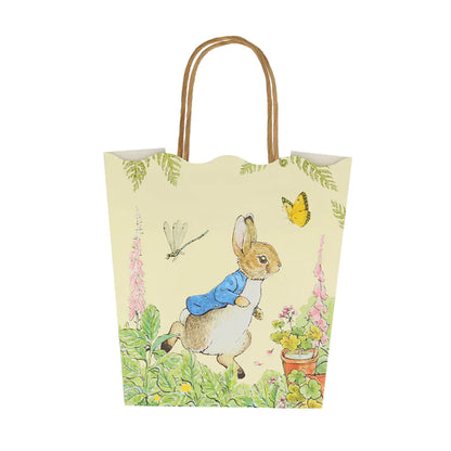peter rabbit in the garden party bags by meri meri