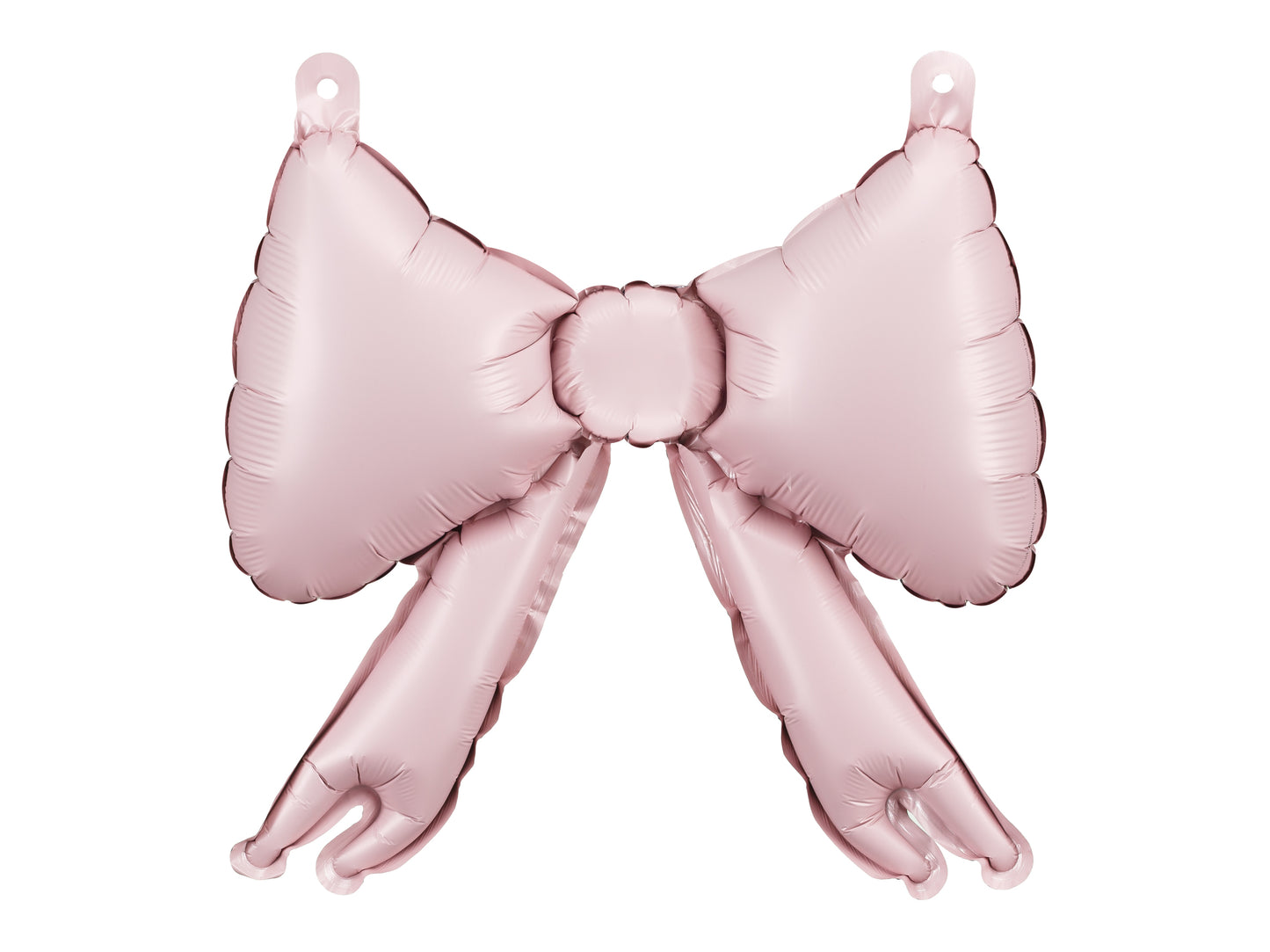 pack of 5 pink bow foil balloons 10 x 10 inches 