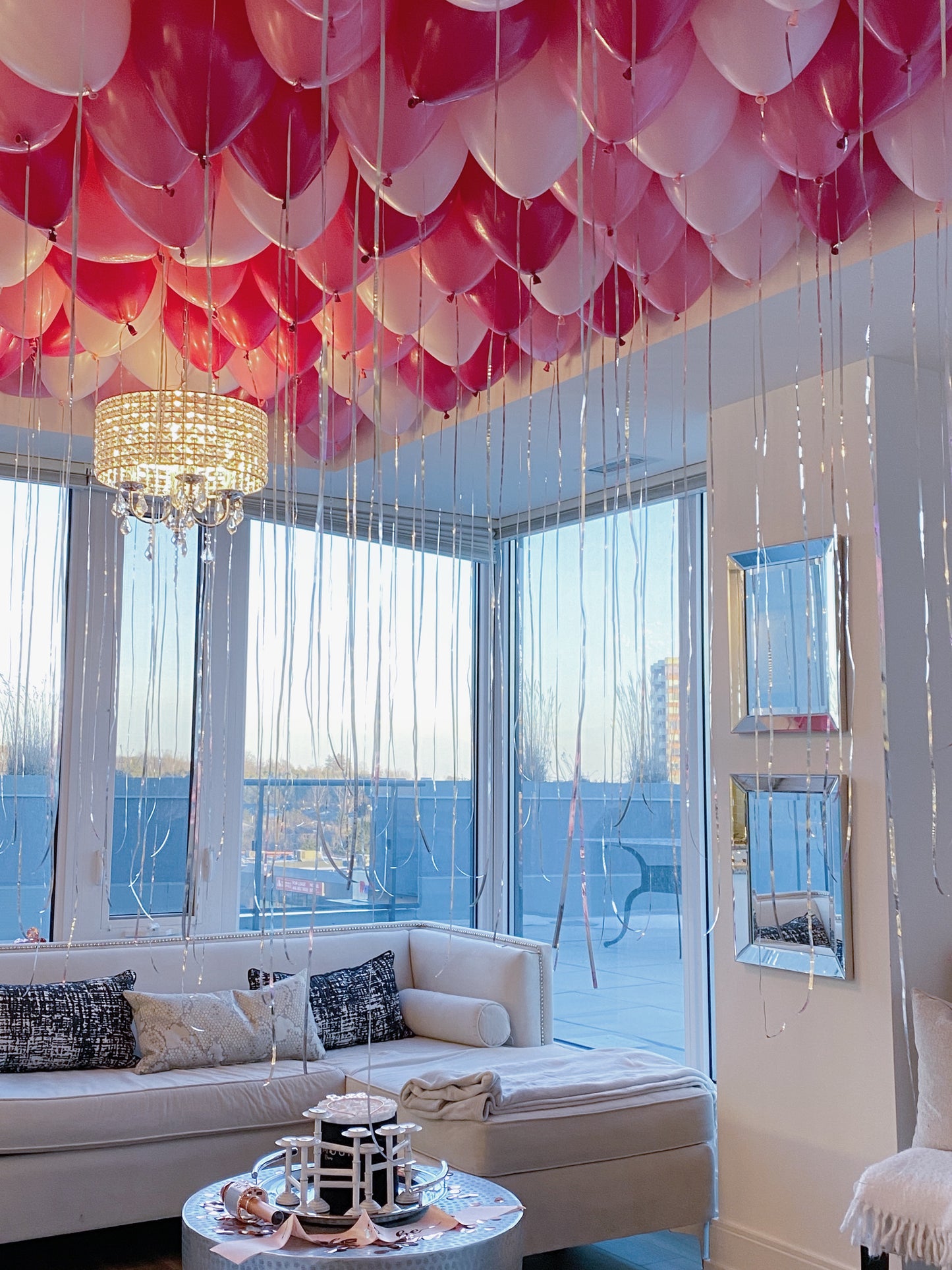 CEILING BALLOONS ✨