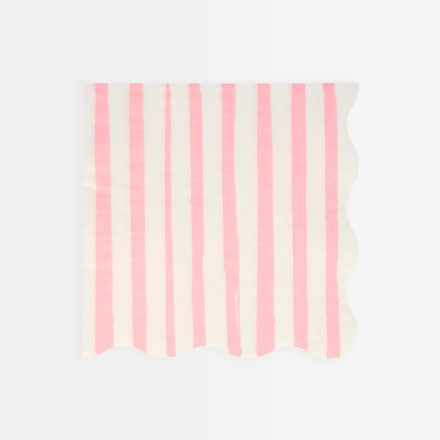 pink stripe dinner napkins by meri meri 